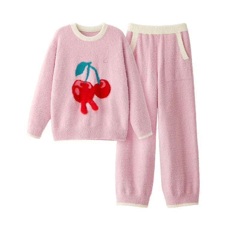 Детский комплект пижам BANANA IN, Gummies Pink-Cherry