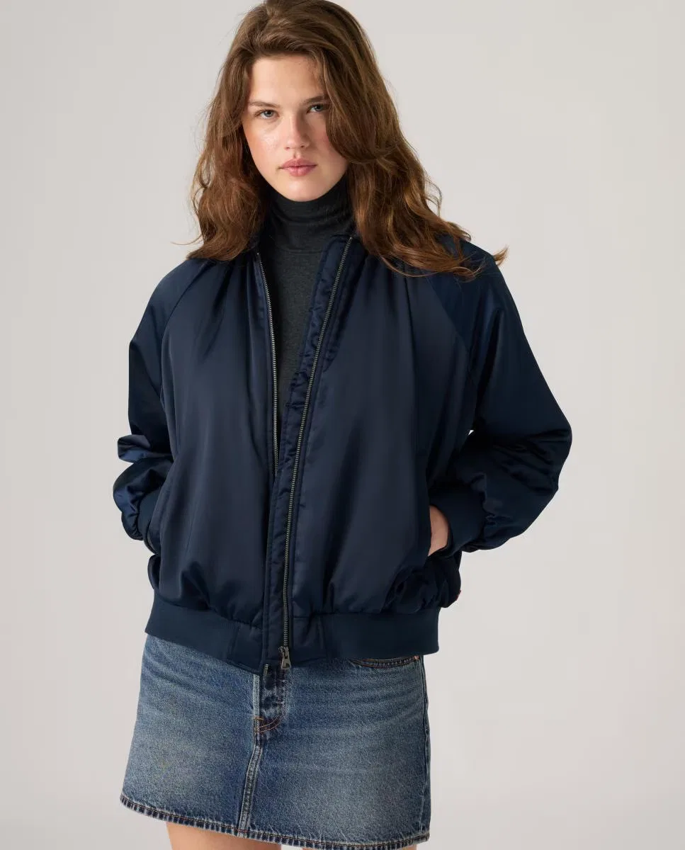 Женская куртка, Bomber, Levi's, темно-синий — фото 4