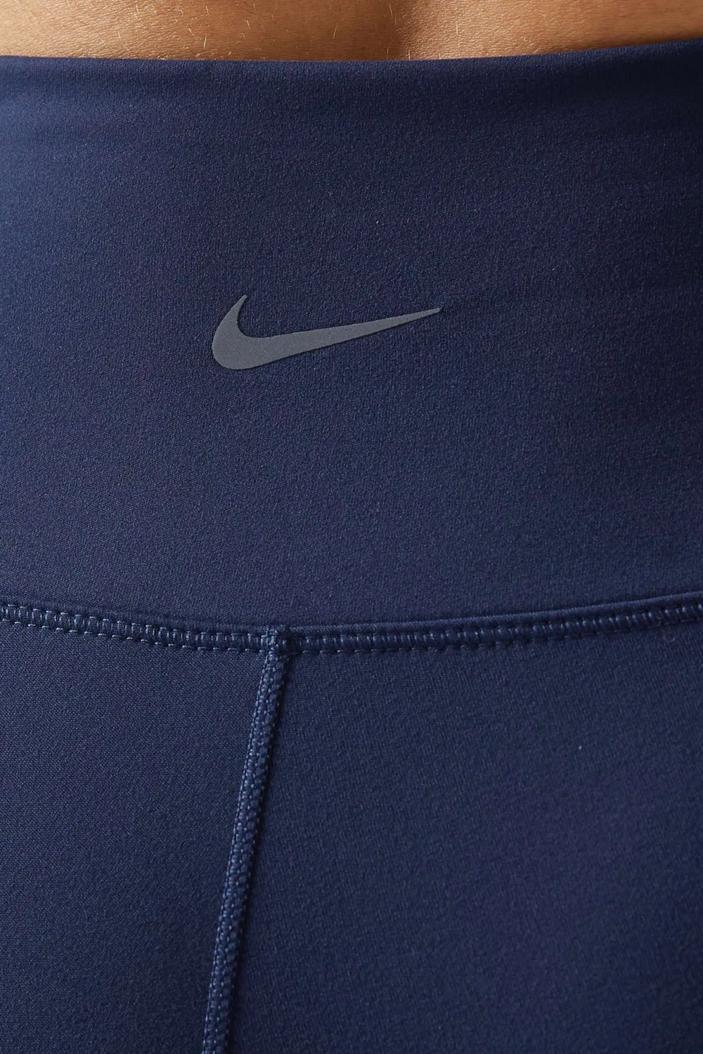 Шорты велосипедки с высокой посадкой Nike, синий — фото 4