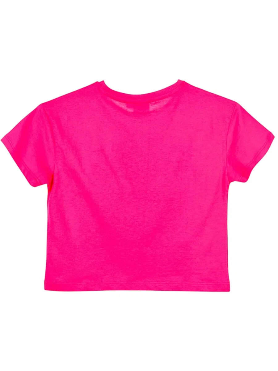 Футболка BARBIE 'Barbie T-Shirt' темно-розового цвета — фото 2