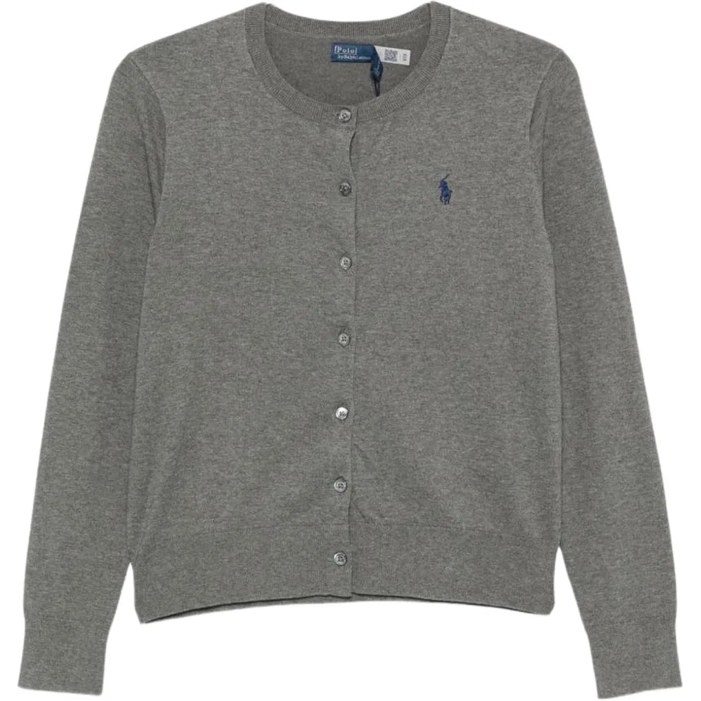 Женский джемпер с круглым вырезом Polo Ralph Lauren, Gray