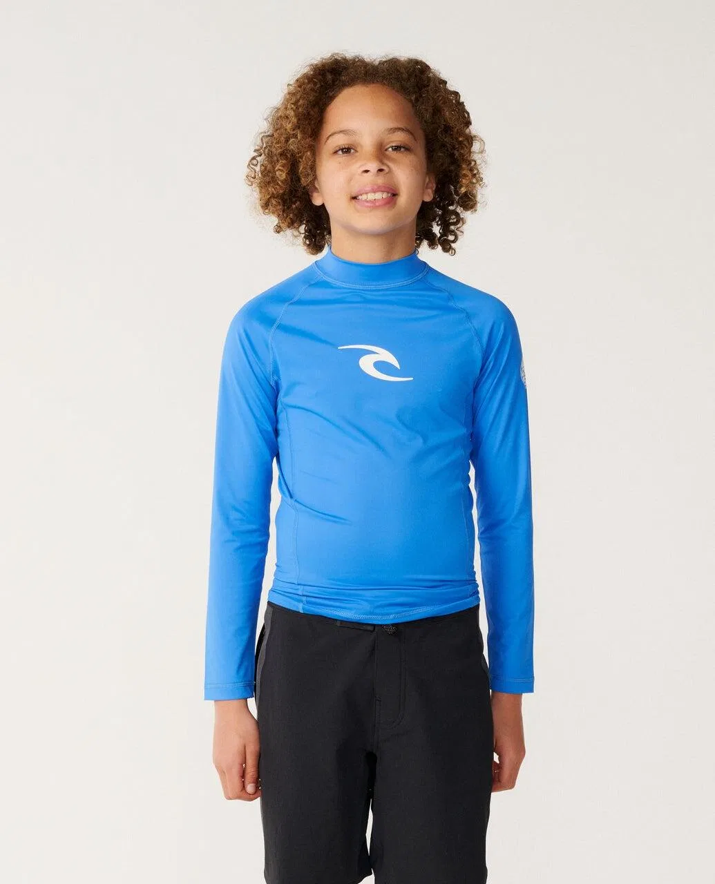 Детское УФ-защитное лонгслив с длинным рукавом Waves UPF50 Rip Curl, Blau