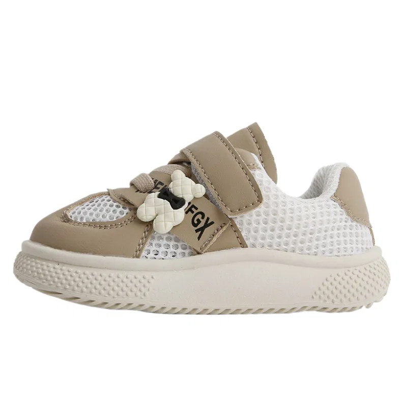 Детские кеды для малышей без скольжения с низким верхом Khaki MAIBUXIONG, Khaki
