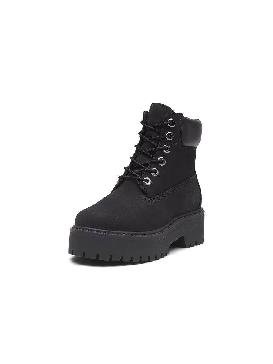 Ботинки TIMBERLAND черного цвета