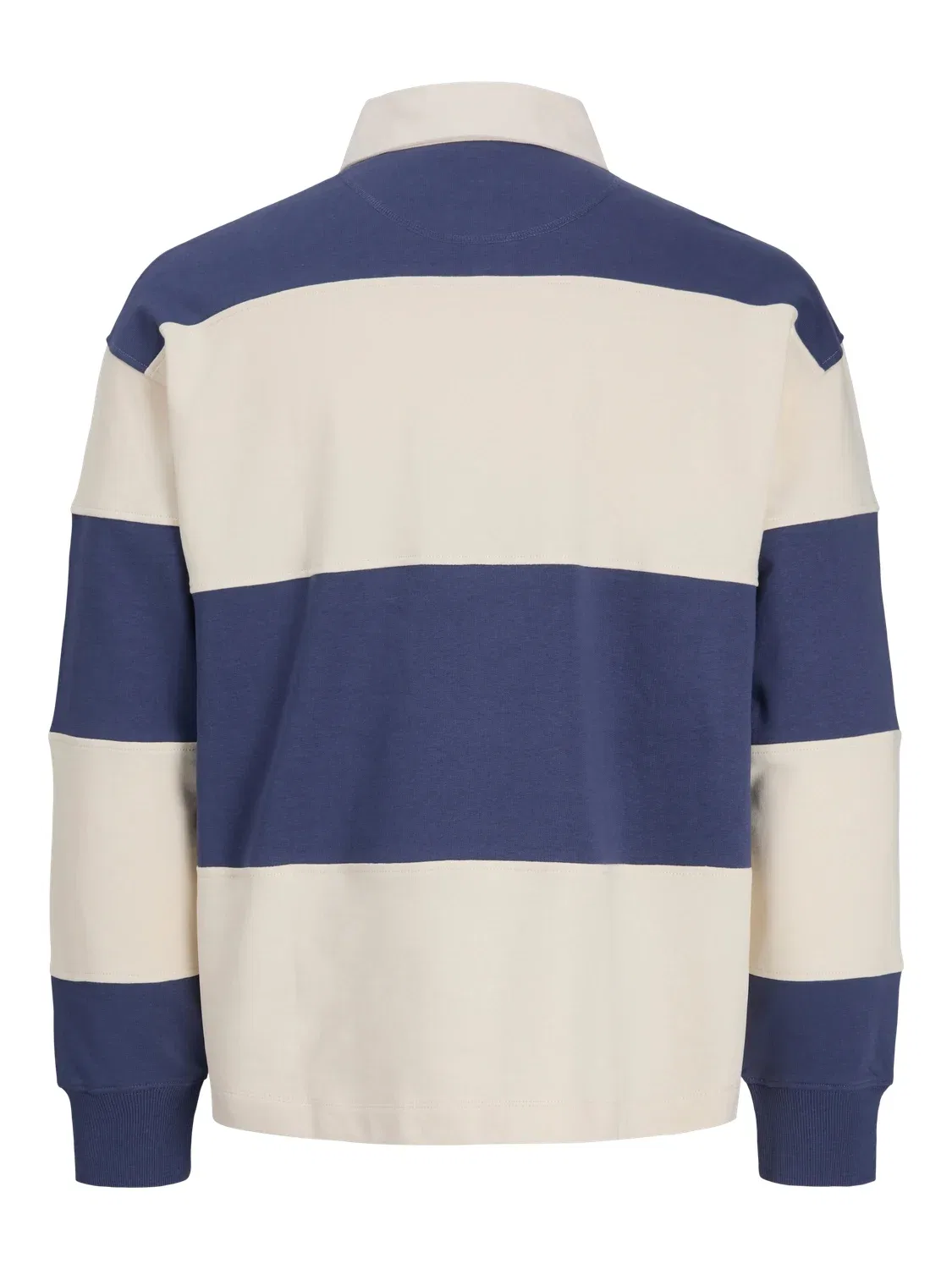Свитшот с воротником поло Jorsalamanco Rugby Polo Jack & Jones Junior, синий — фото 3
