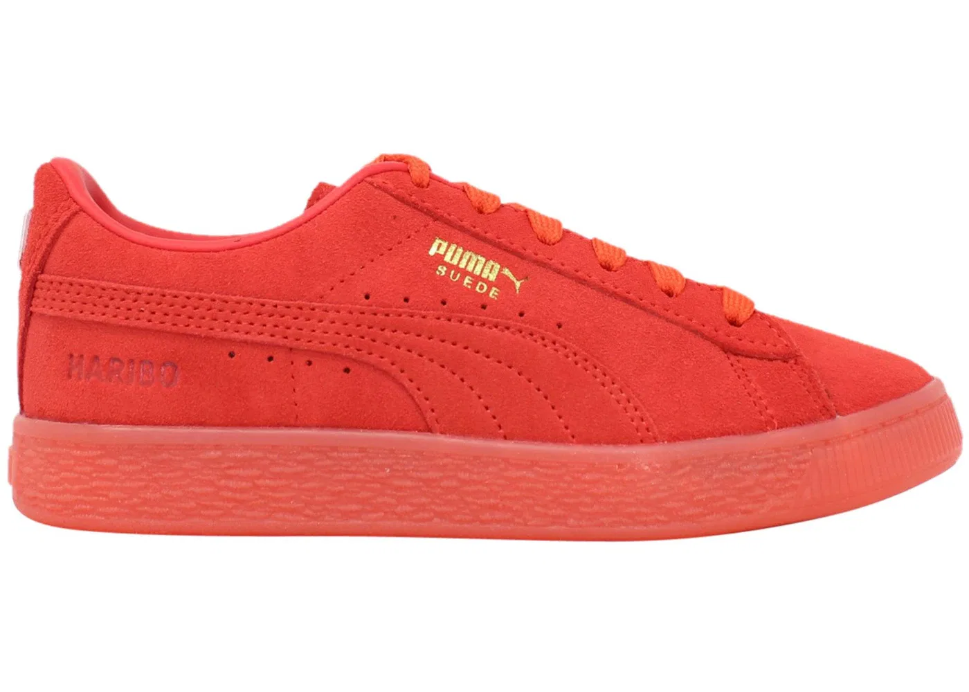 Детские кроссовки Lifestyle Puma Suede, Poppy Red