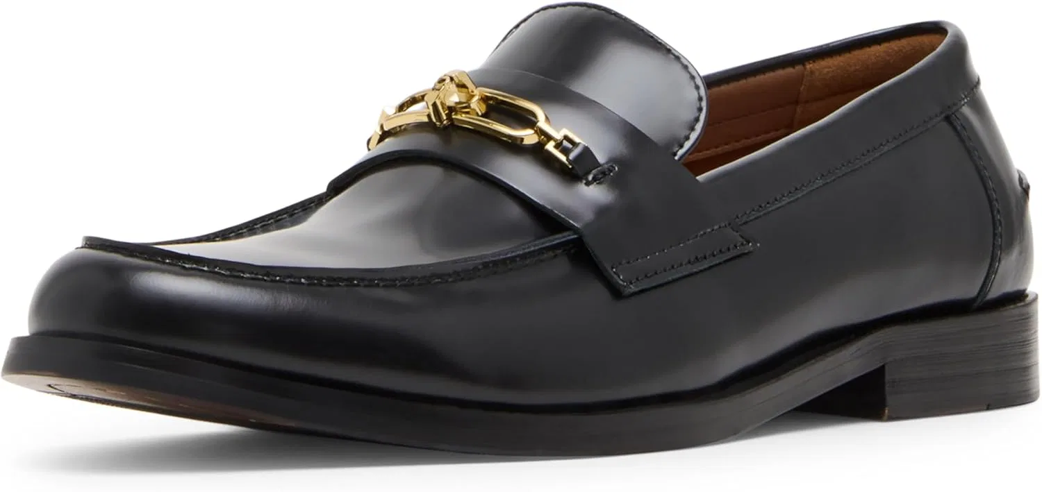 Лоферы Steve Madden Norton, черная кожа