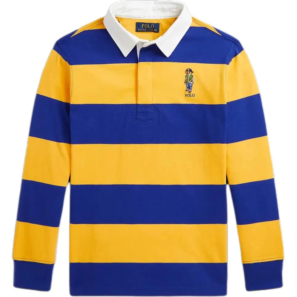 Детская футболка-поло с принтом Polo Bear Polo Ralph Lauren, Multicolor