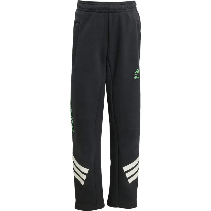 Детские спортивные штаны с принтом Mickey Mouse Adidas Sportswear JL9189, Черный — фото 3