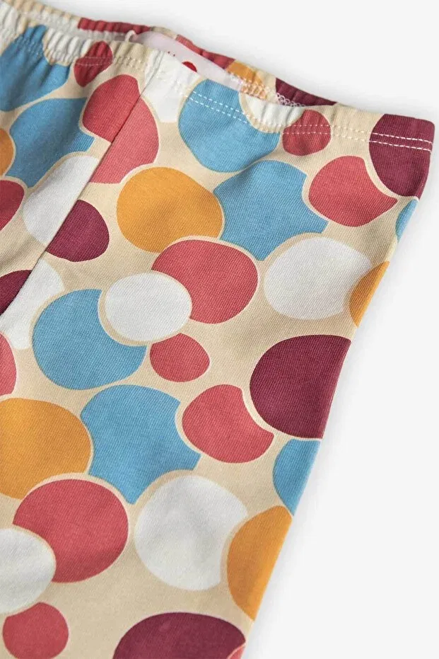 Детские леггинсы для девочек однотонные Boboli, Multicolor — фото 4