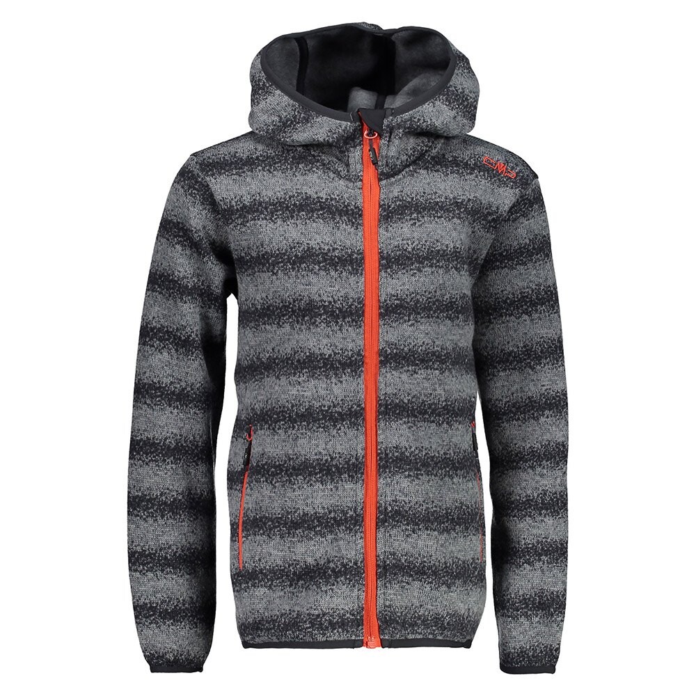 

Куртка CMP 39H0964 Hooded Fleece, серый