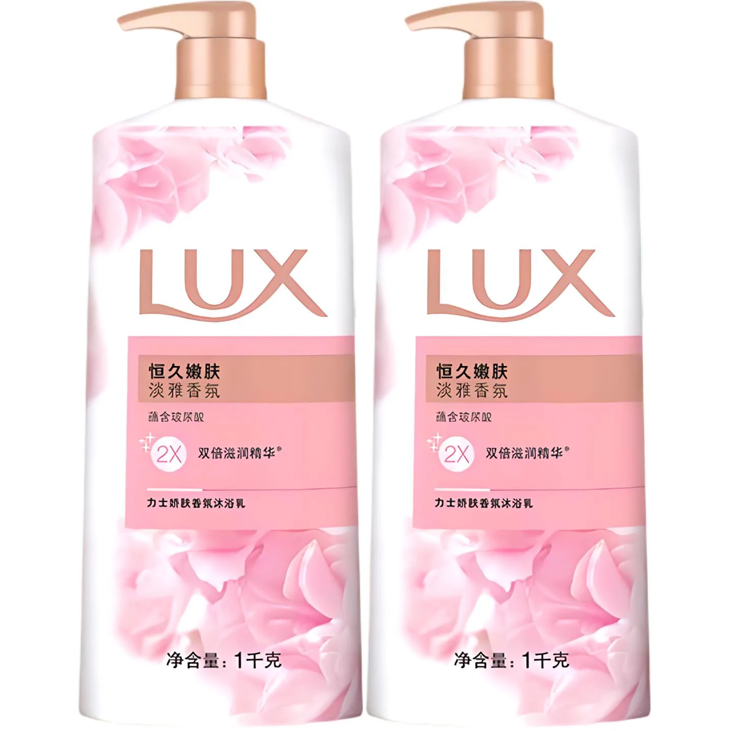 LUX Гель для душа Lotus Skin успокаивающий ароматный увлажняющий очищающий попурри 600г/720мл/720мл*2/1000г/1000г*2, Long-Lasting Soft Skin 1000g x 2