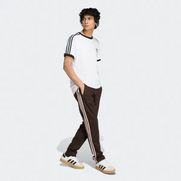 Тренировочные штаны классические, Ауракофе Сэнд Пинк, Adidas — фото 4