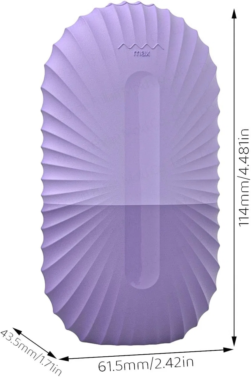 Ледяной ролик для лица, Generisch, Shell Pattern - Purple — фото 4