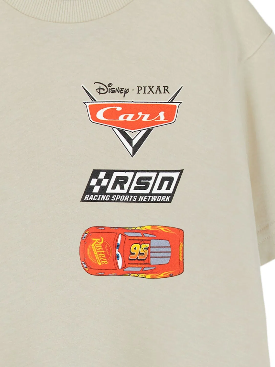Футболка с принтом Disney Cars Vanilla Underground, коричневый — фото 4