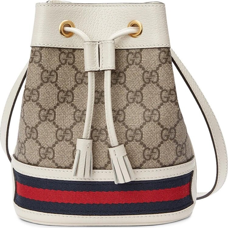 

Сумка Gucci Ophidia Mini GG Bucket Bag Beige, бежевый