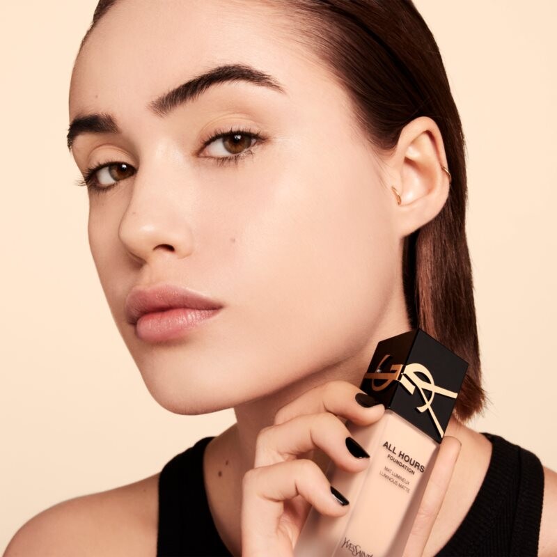 Долговечная водостойкая основа Yves Saint Laurent All Hours Foundation, оттенок LN9 30 мл — фото 4
