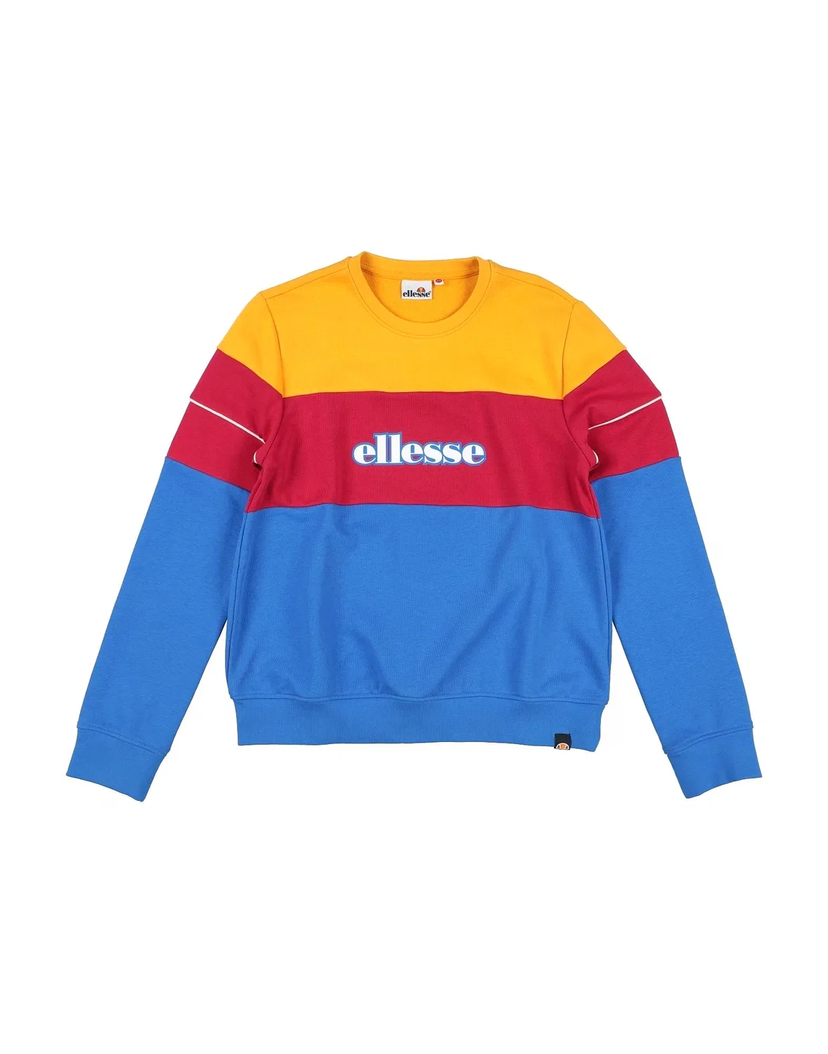 Детский свитшот для девочек с принтом Ellesse, оранжевый
