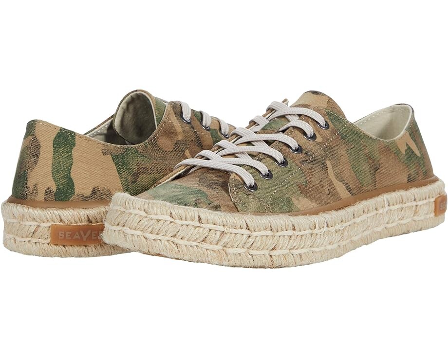 

Кроссовки SeaVees Coronado Espadrille, цвет Khaki Camouflage