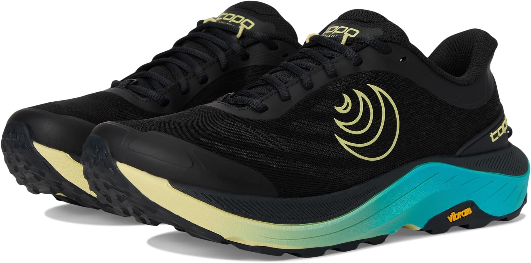 Кроссовки Topo Athletic Ultraventure 4, цвет Black/Lime