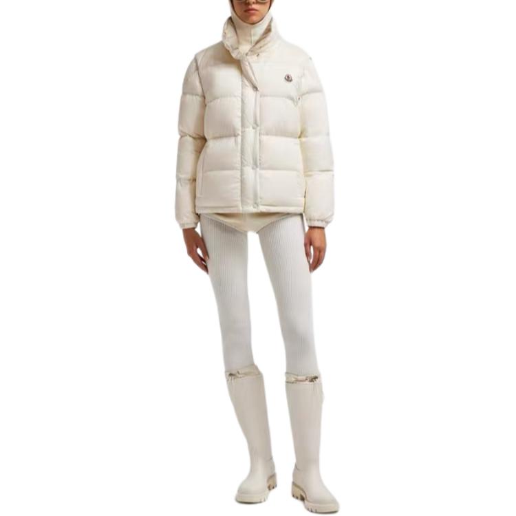 Reversible Куртка Verone 1 'Natural' Moncler, Белый/Светло-коричневый — фото 4