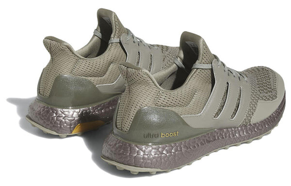 Кроссовки Adidas Ultraboost Spikeless Golf Shoes 'Silver Pebble', цвет silver pebble / silver pebble / olive strata — фото 4