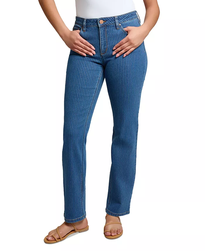 

Женские джинсы Lexington Mid Rise Straight Leg Jones New York, синий