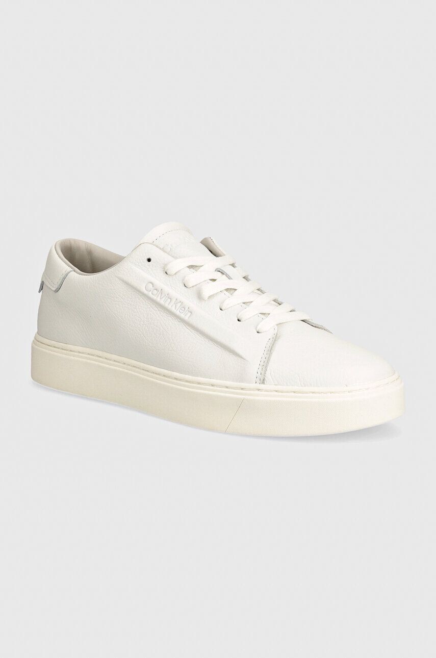 

Кожаные кроссовки Calvin Klein HM0HM01516, белый