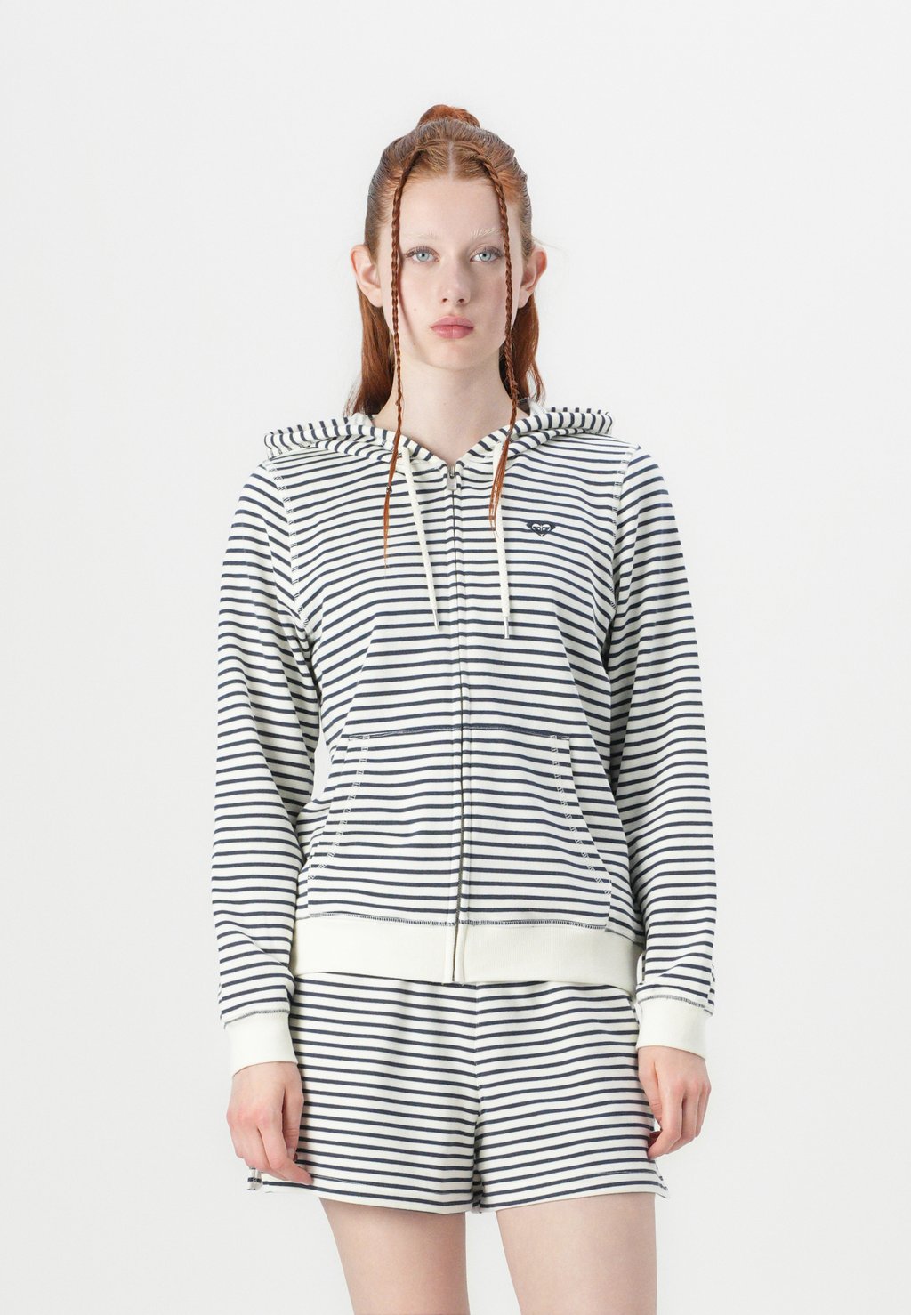 

Толстовка на молнии PERFECT STRIPE - Hoodie Roxy, синий