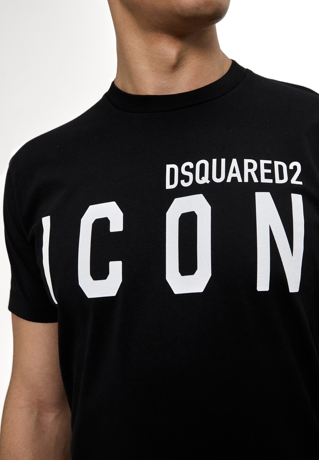 

Футболка с принтом COOL TEE DSQUARED2 ICON, черный