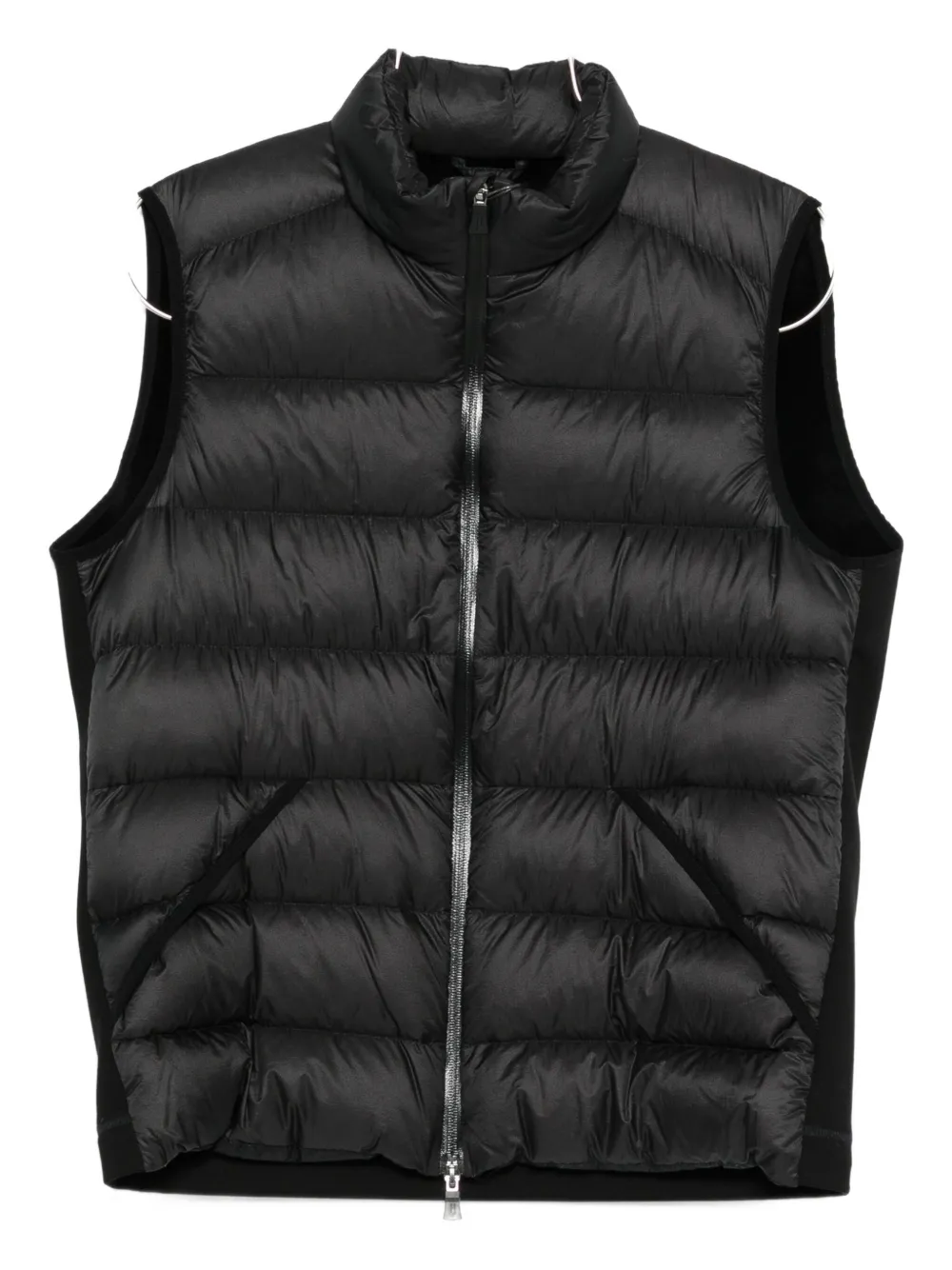 

Стеганый жилет на молнии Herno, черный