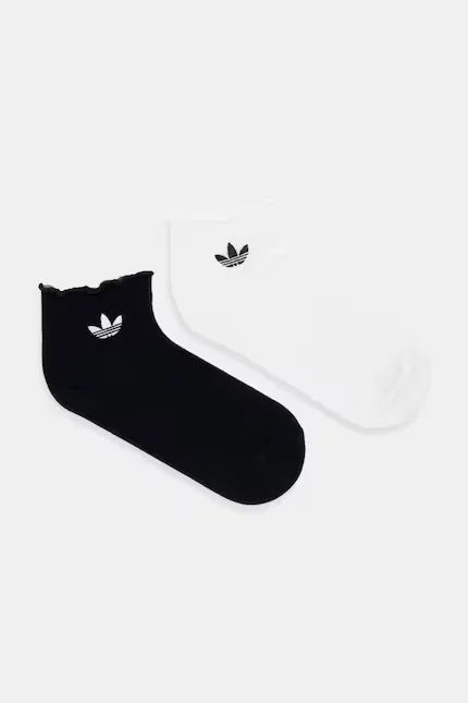 Носки женские с бахромой Ruffle Adidas Originals, белый