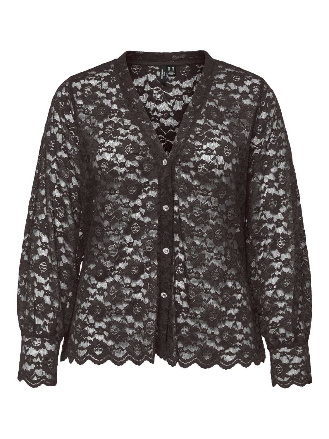 

Vero Moda Curve Блузка 'VMDea' в темно-коричневом цвете