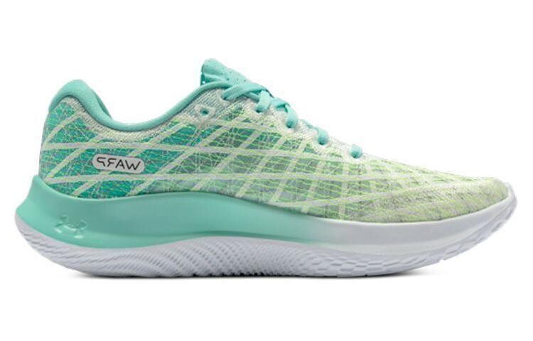 Кроссовки Flow Velociti Wind 2 мужские низкие зеленые Under Armour — фото 2