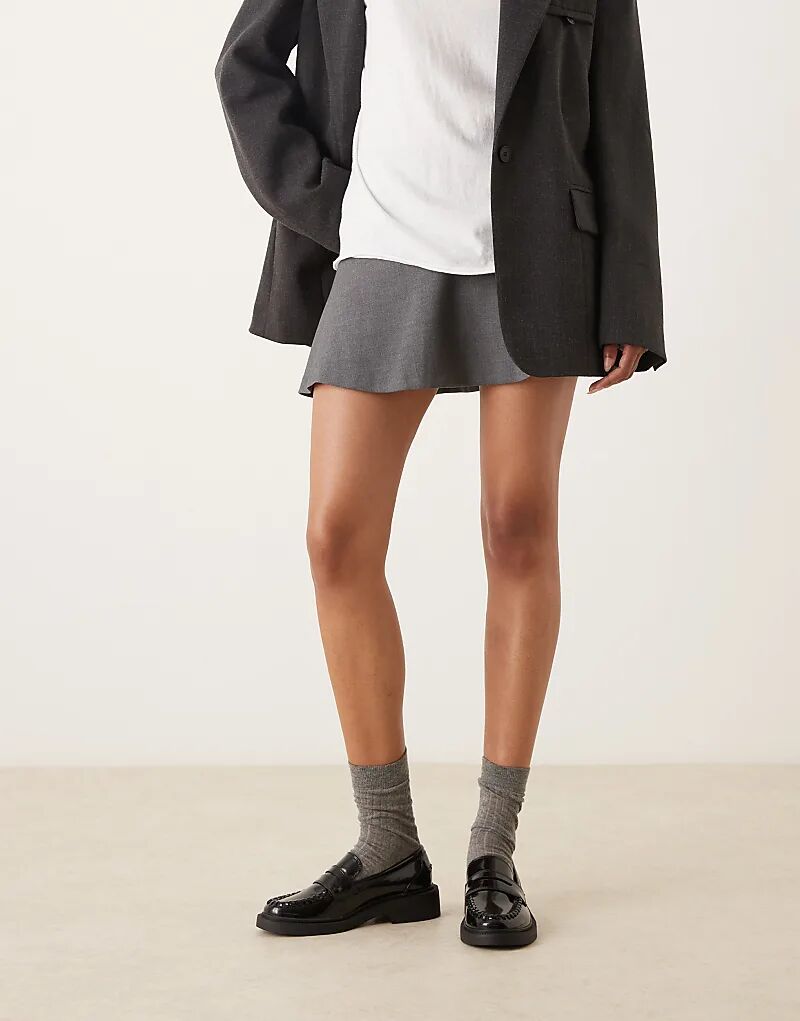 Широкие лоферы Minerva ASOS DESIGN черного цвета — фото 2