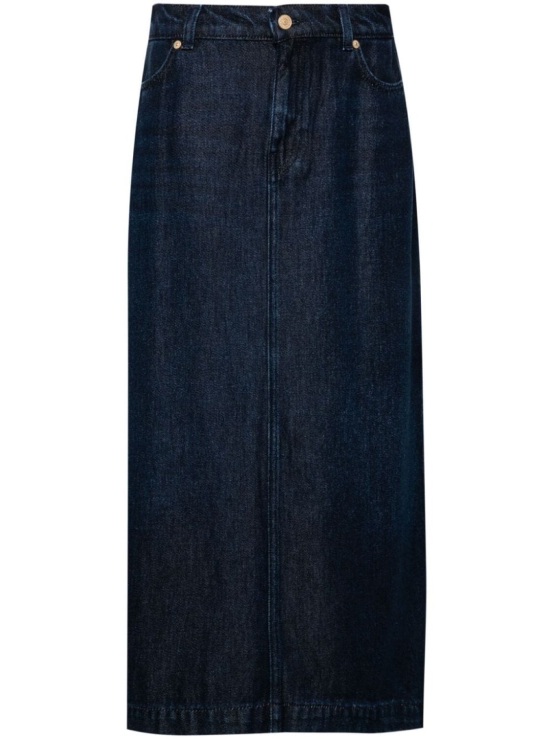 

7 For All Mankind юбка миди Stormy, синий
