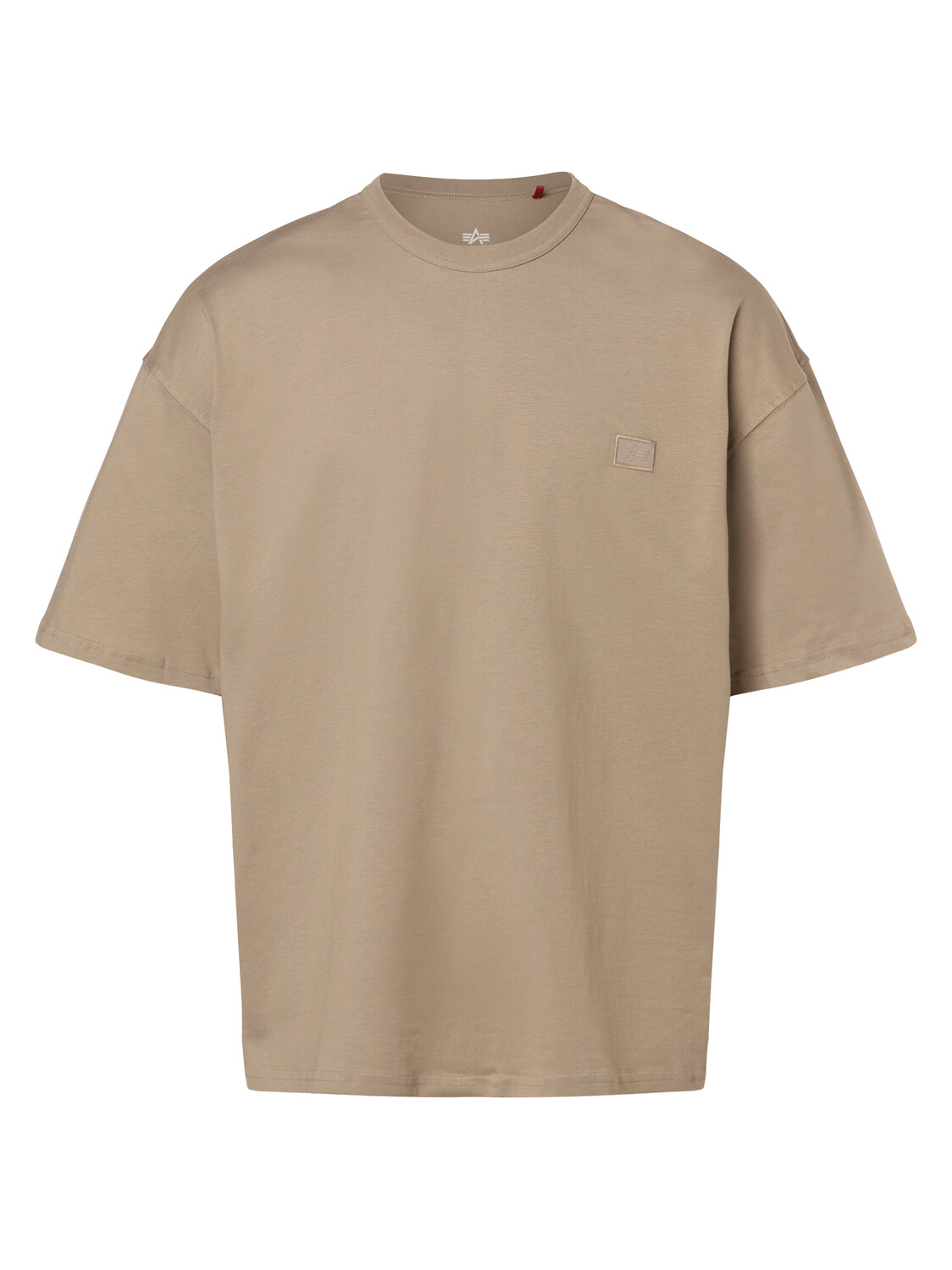 

Футболка Alpha Industries, серо-коричневый