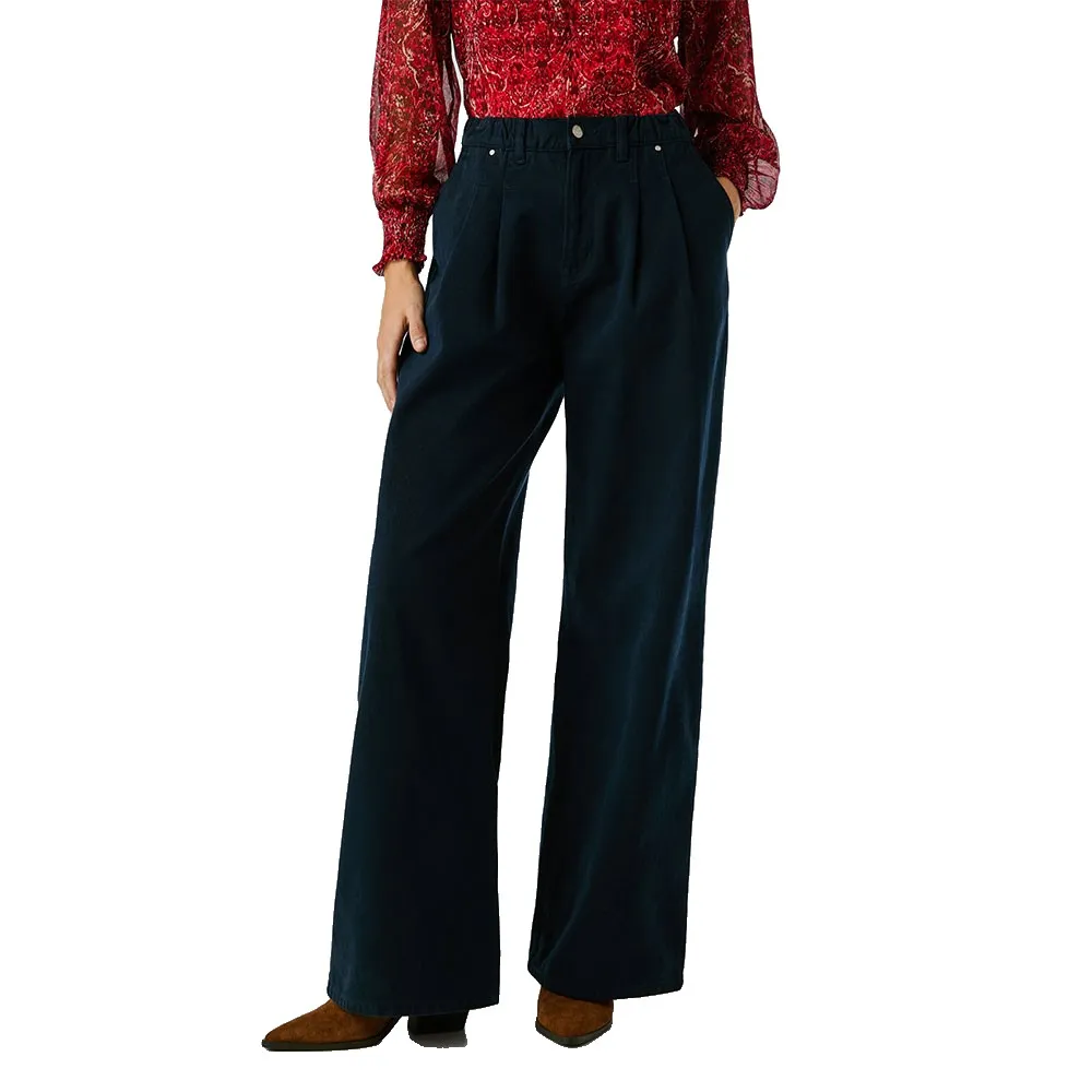 

Джинсы Pepe Chino Loose ST high waist, синий