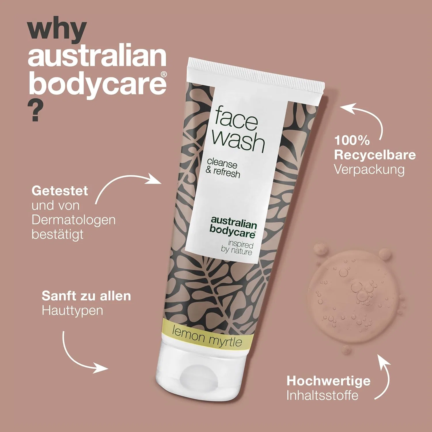 Гель для умывания Australian Bodycare — Очищающий гель для лица с маслом чайного дерева от, 100 мл — фото 3