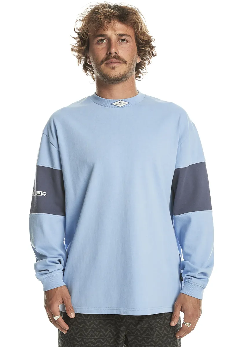 

Толстовка Quiksilver "TAKE US BACK BLOCK LS", цвет Hydrangea