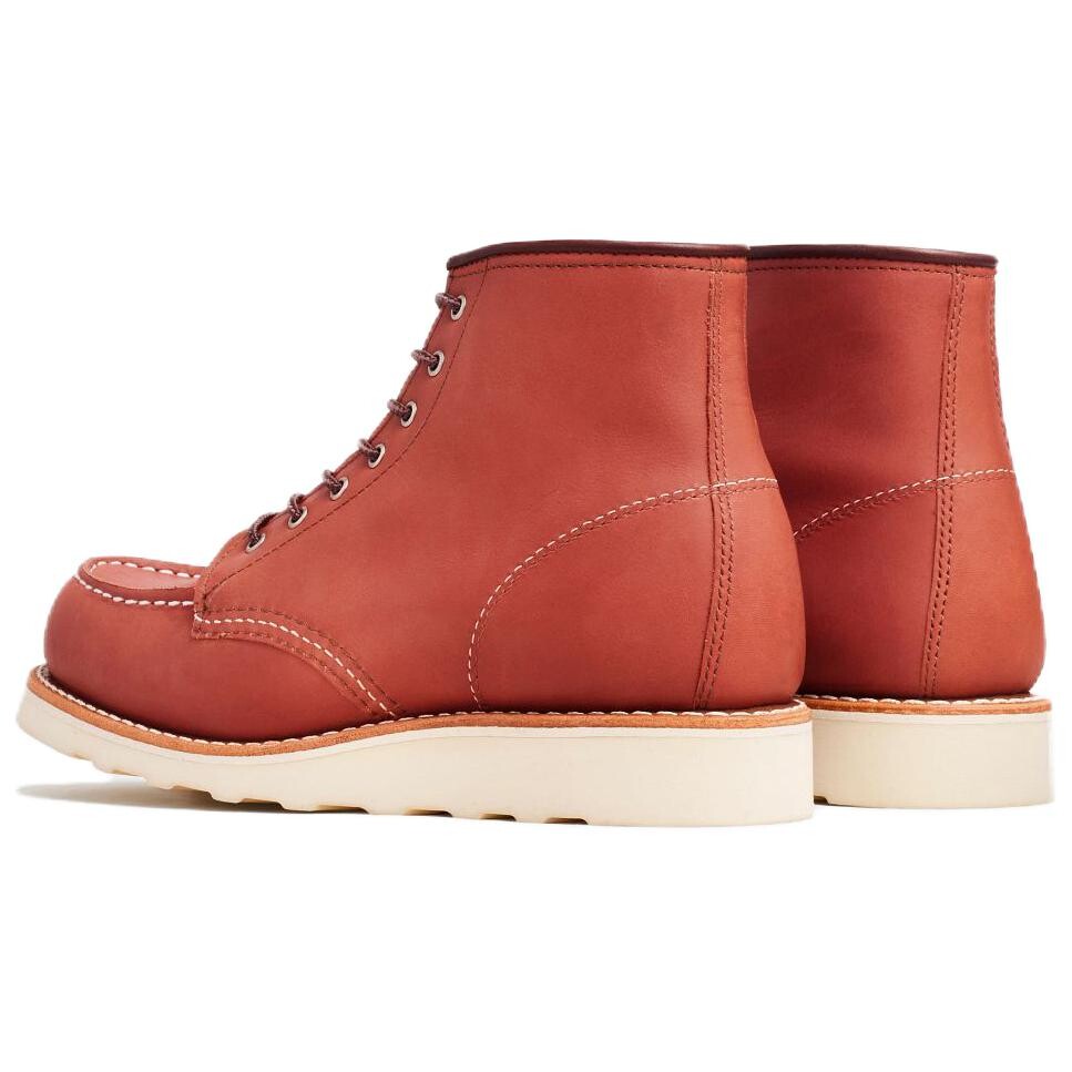 Ботильоны женские красные Red Wing Shoes — фото 4