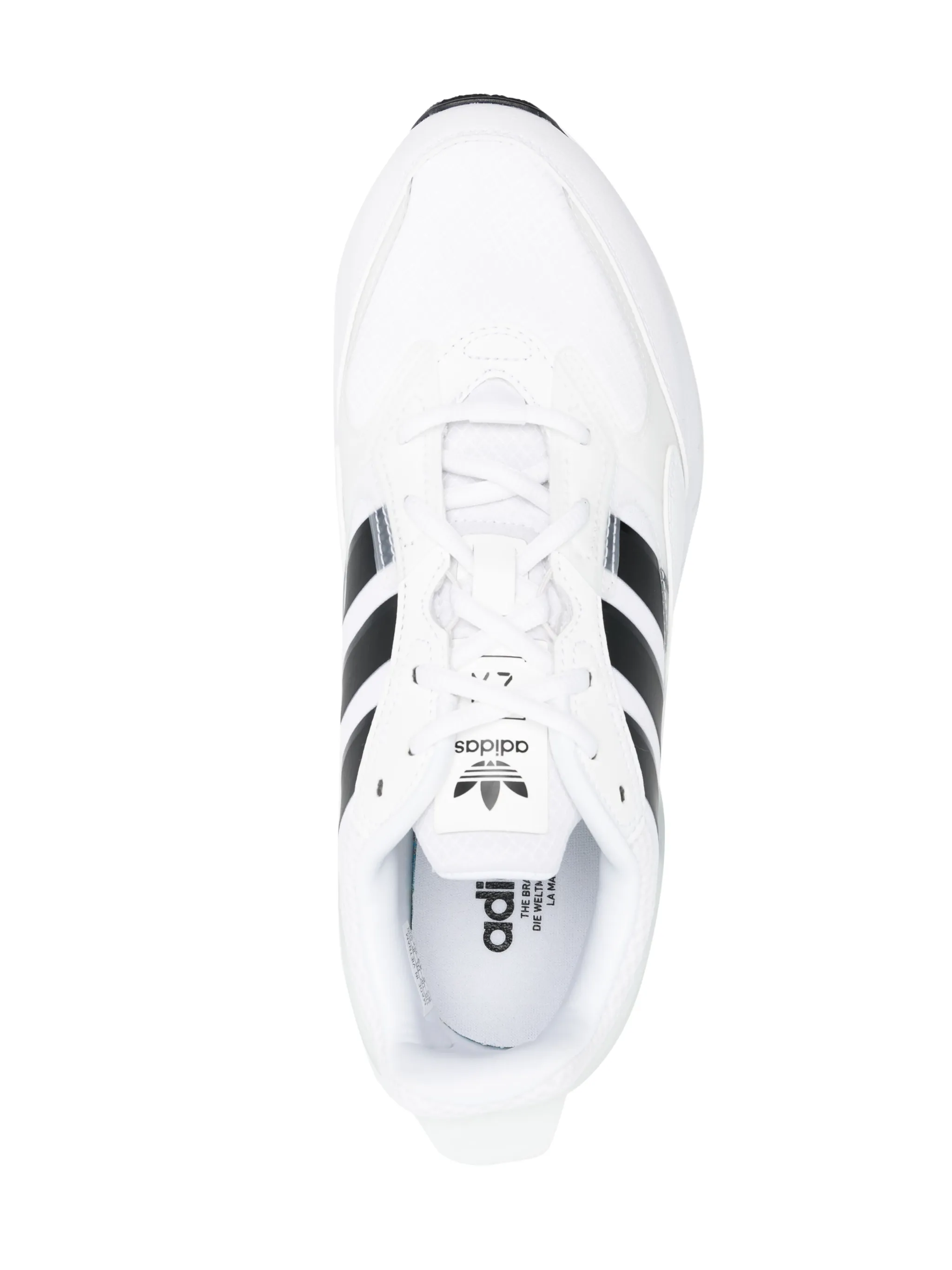 Кроссовки на шнуровке Adidas, белый — фото 4