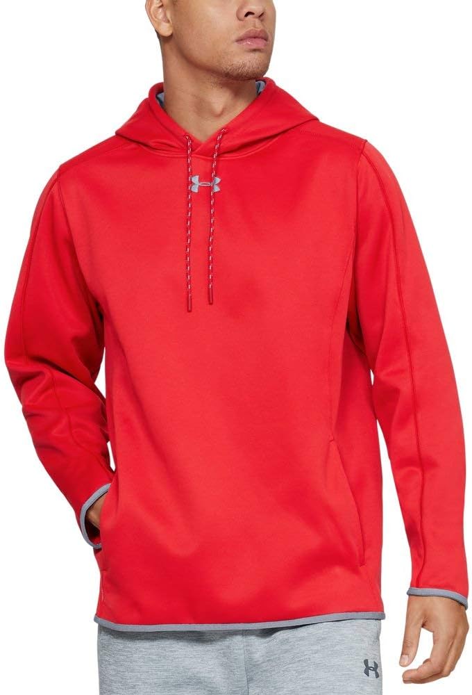 

Толстовка Under Armour Double Threat Armour Fleece, Red/ Steel
