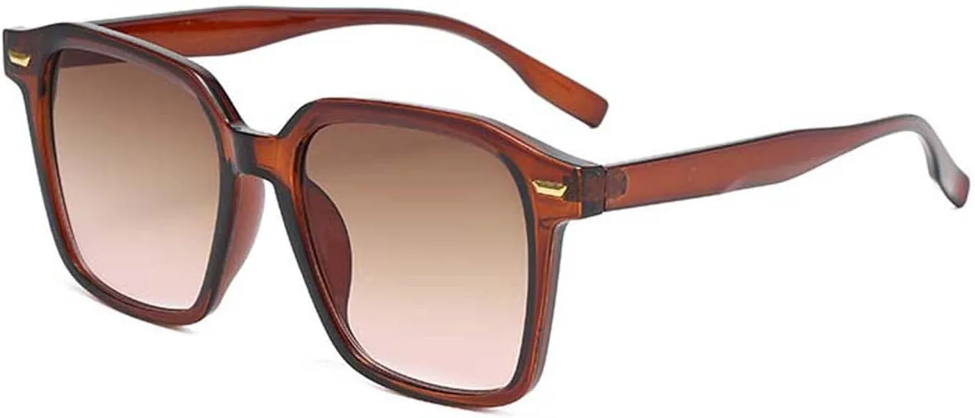 

Солнцезащитные очки XINXIN в квадратной оправе в уличном стиле для мужчин и женщин, для отдыха на природе, пляжа и вождения (Цвет: F, Размер: Средний), F