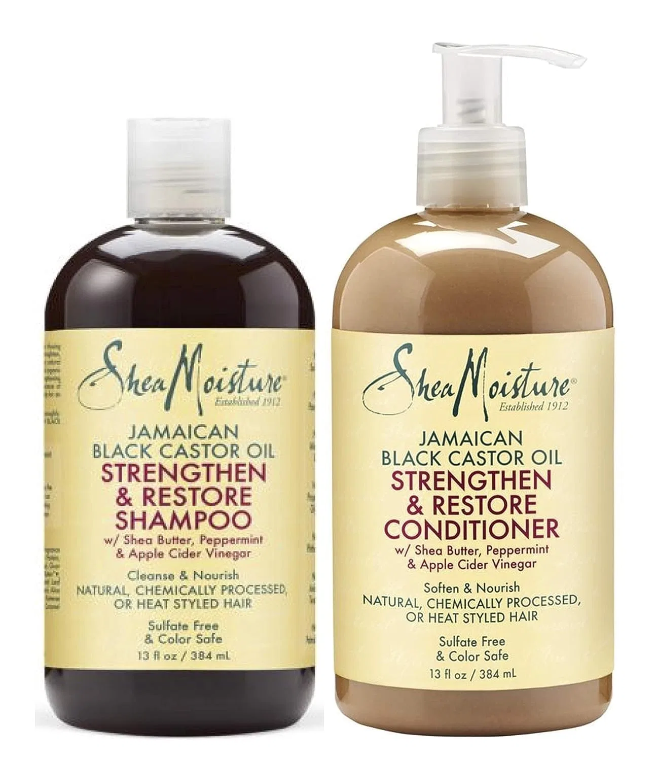 Набор шампунь и кондиционер «Jamaican Black Castor Oil» от Shea Moisture Shea Moisture, Jamaican Castor Set
