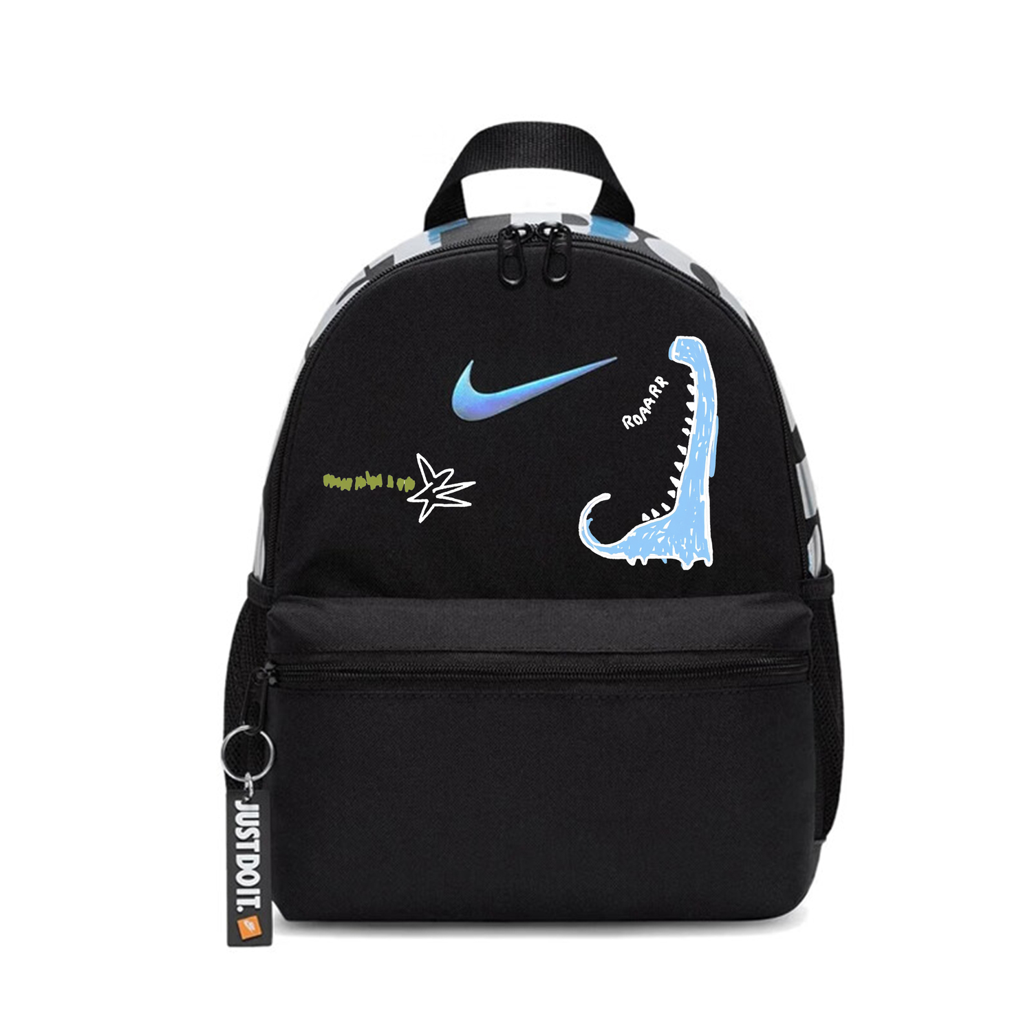 

Nike Тканевый рюкзак унисекс черный, Deep Sea Blue Dragon