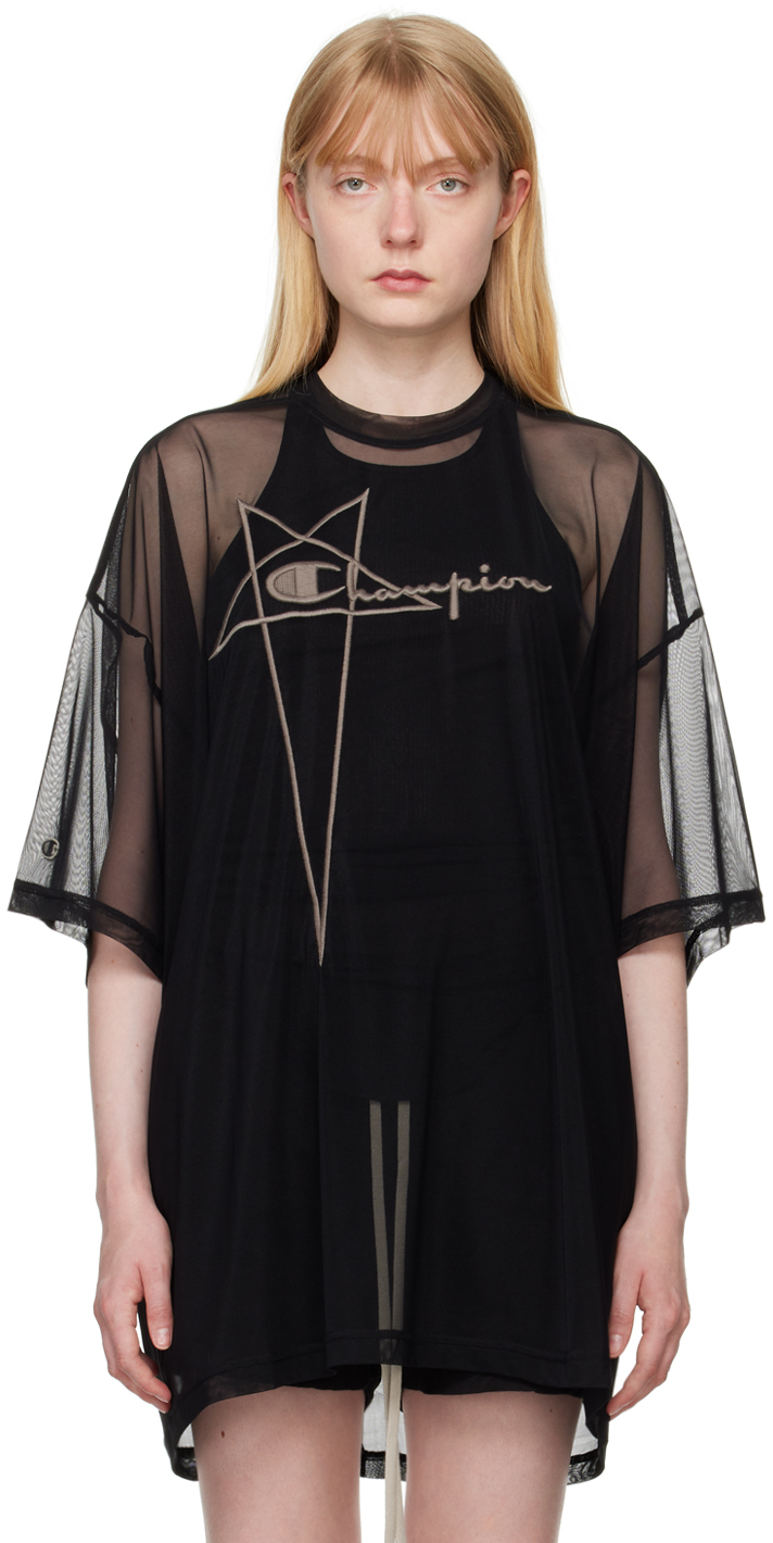 

Футболка Tommy Champion Edition Rick Owens, черный