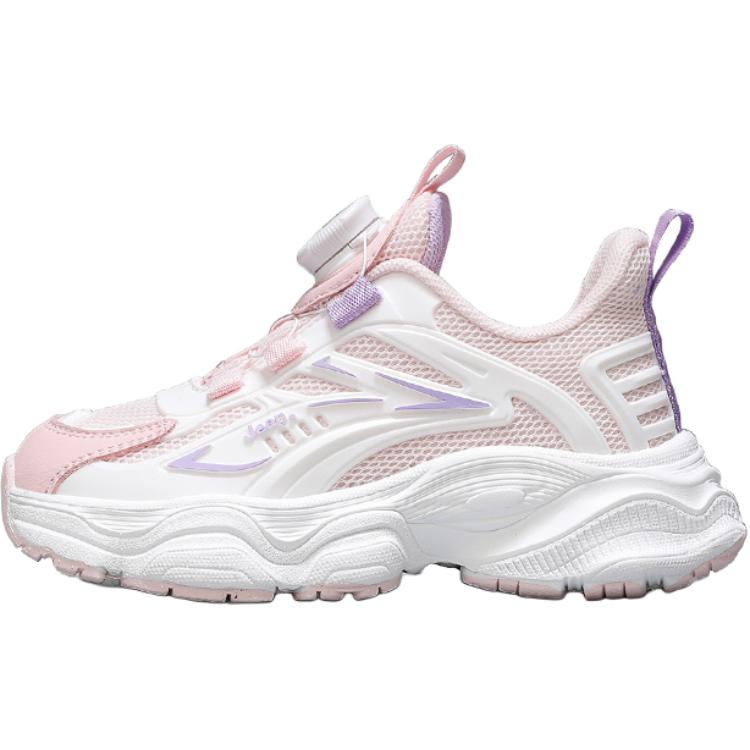 

Дышащие, амортизирующие, низкие детские кроссовки для бега Jeep, розовый