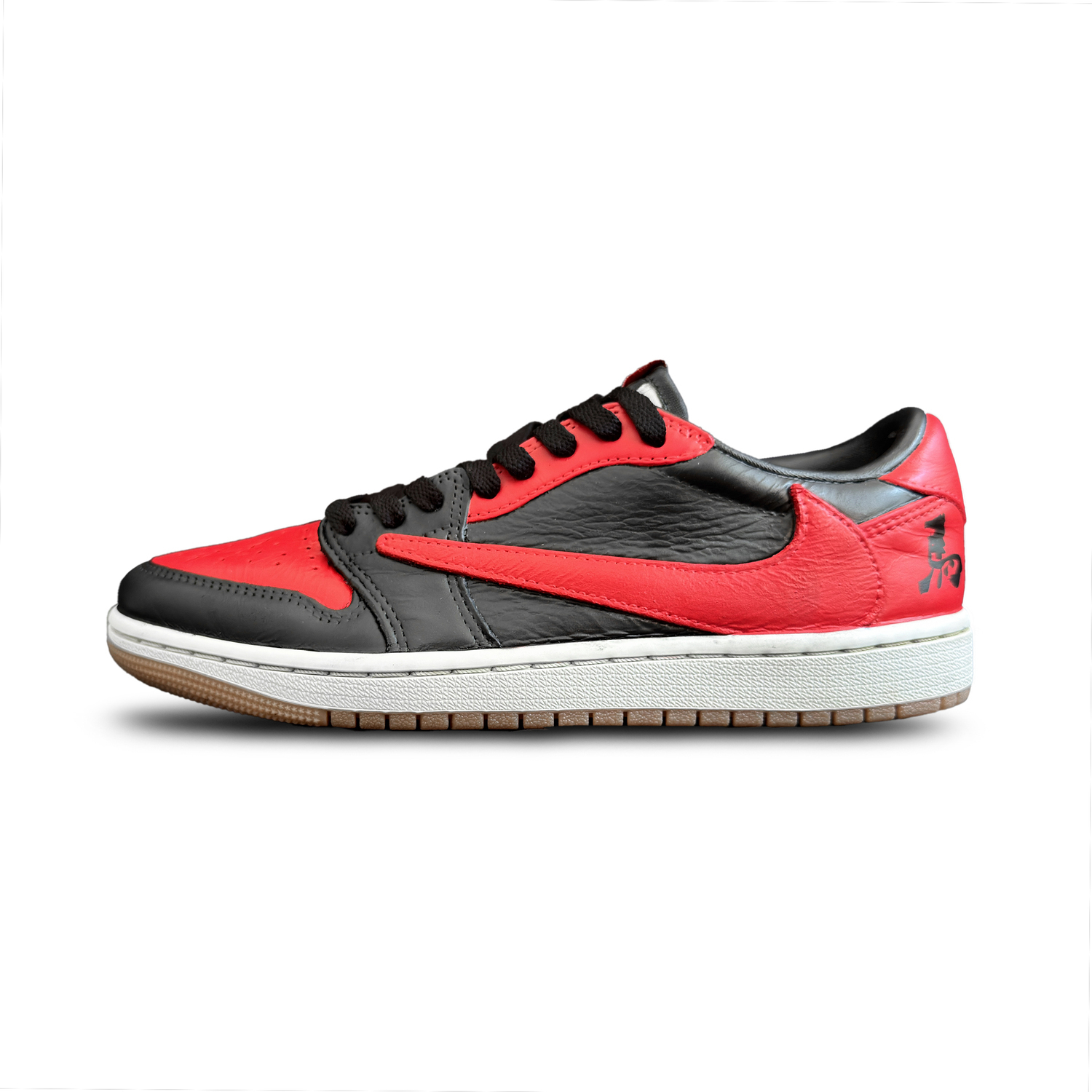 

Jordan Кроссовки Travis Scott x Air 1 Abrasion Resistant Low top Vintage Basketball Shoes Unisex Red