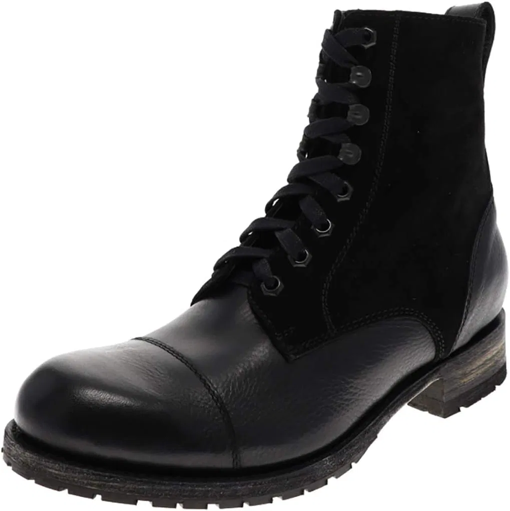 FB Fashion Boots Кожаные ботинки Sendra 12858 на шнуровке, черные